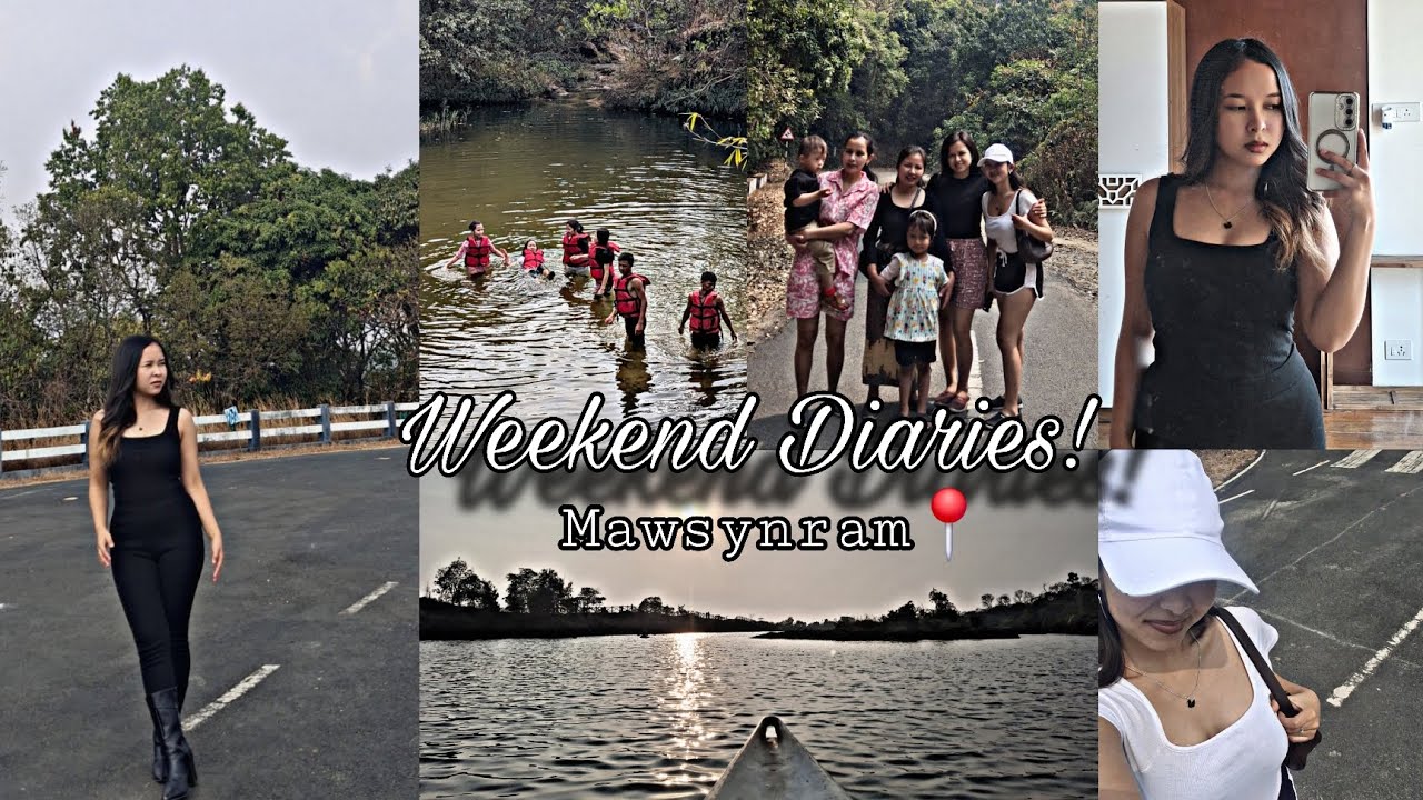 Weekend Vlog |Mawsynram|Umkhakoi Water Park.📍✨️