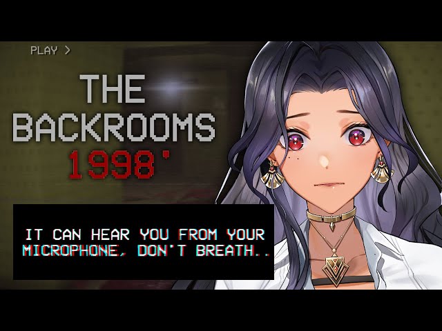 【The Backrooms: 1998】THIS GAME CAN ACTUALLY HEAR YOU!😰【NIJISANJI EN | Scarle Yonaguni】のサムネイル