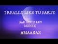 Amaarae ft Kali Uchis - SAD GIRLZ LUV MONEY(Remix ) lyrics