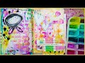 Art Journaling with Scribble Sticks & Dylusions