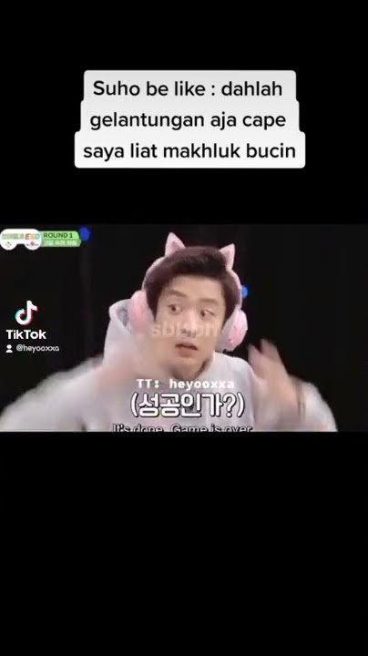 Suho Pun pasrah 😌 Terserah chanbaek aja lah🥱 #chanbaek #tiktok TT: heyooxxa