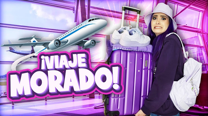 TRAVELING WITH ONLY PURPLE STUFF 💜100% REAL *How embarrassing*