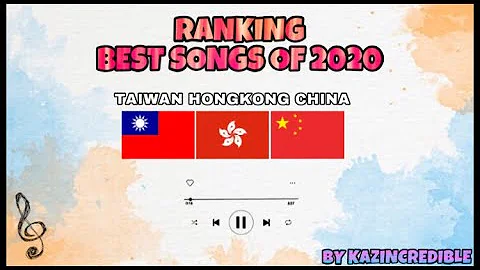 (RANKING) My favorite Music Videos from China & Taiwan - 2020 - #CPOP