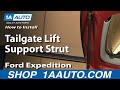 How To Replace Tailgate Strut 1997-2002 Ford Expedition