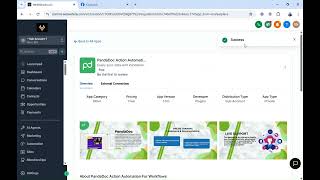 How to Connect PandaDoc with HighLevel Workflow actions in GHL. Integrate PandaDoc and #GoHighLevel screenshot 3