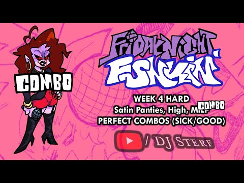 Friday Night Funkin' [in 4K] Week 4 Hard, Perfect Combos: Satin Panties, High, M*** (x 2) - Friday Night Funkin' [in 4K] Week 4 Hard, Perfect Combos: Satin Panties, High, M*** (x 2)