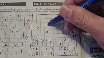 (#9645) Saturday. Binary01 Sudoku puzzle. Bonus Extra edition. 11-23-2024 Extra part 3 of 4