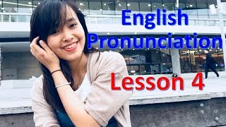 English Pronunciation Lesson 04 (2019): The consonant sounds s \& z