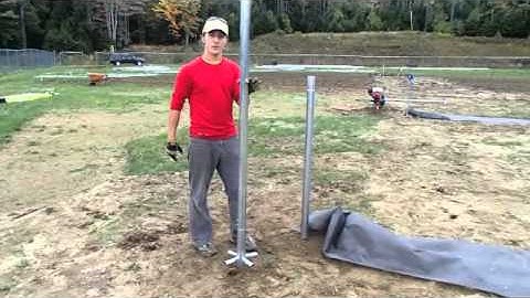 FST - How-To Video - Installing Ground Post Anchors for a Fixed High Tunnel
