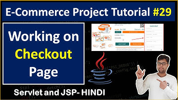 #29- Working on Checkout Page | Protecting Checkout page | eCommerce Project tutorial
