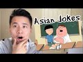 Asian Man React To Risky Asian stereotype Jokes Family Guy