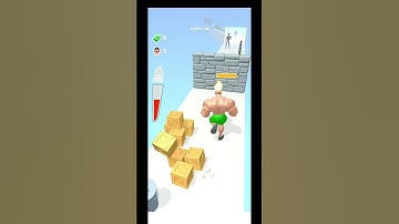 Muscle Rush ALL LEVELS GAMEPLAY WALKTHROUGH level - 2 (Android and IOS Gameplay)