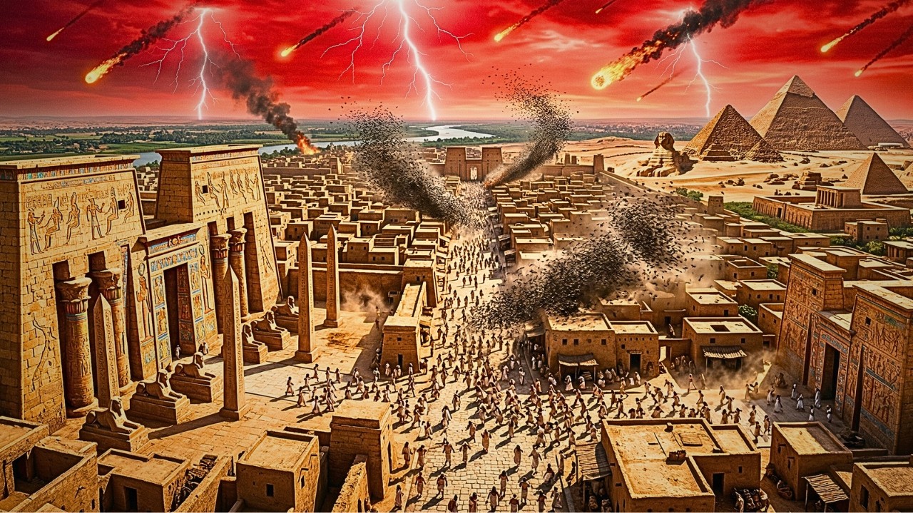 La Vie Pendant les 10 PLAIES en Égypte — 1440 Av. J.-C.