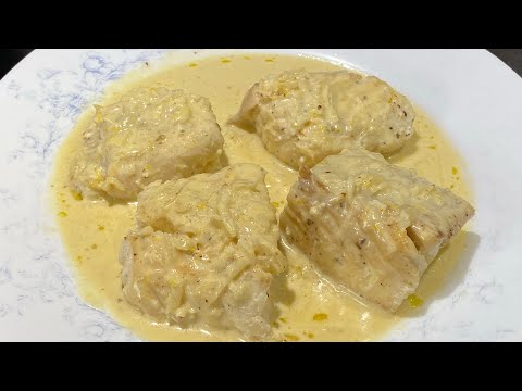 Video: Halibut Na May Sarsa Ng Sibuyas-cream