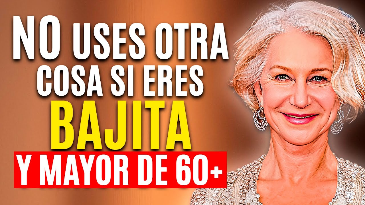 7 PRENDAS que FAVORECEN a las MUJERES BAJITAS después de los 60+