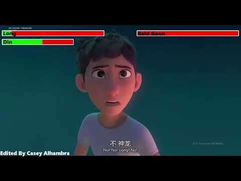 Wish Dragon (2021) Final Battle with healthbars (READ DESCRIPTION) (Chinese Audio)