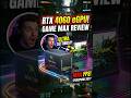 RTX 4060 eGPU: Cyberpunk 2077 Max Settings Test! 🚀 #desksetup #unboxing #song #tech #gadgets #fyp