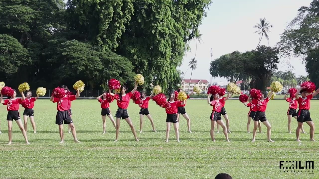 2025麻坡中化中学常年运动会 - 红队舞蹈啦啦队