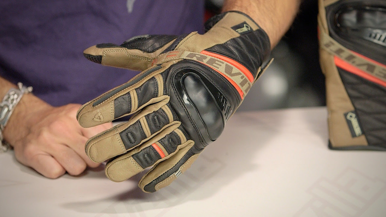 REV'IT! Dominator GTX Gloves Review at RevZilla.com - YouTube