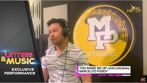 Marcelito Pomoy - You Raise Me Up I Josh Groban I (NET25 Letters and Music Online)