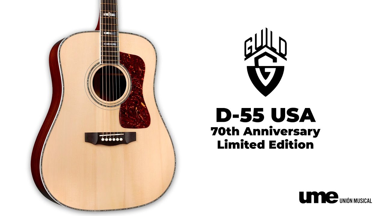 GUILD D-55 USA 70th Anniversary Limited Edition | UME Unión Musical