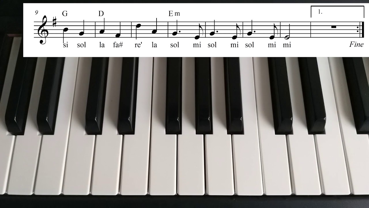Tutorial RUNRUN SE FUE PA'L NORTE - PIANO/TECLADO - YouTube