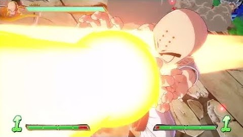 DBFZ - NEW Krillin midscreen loops (high damage)