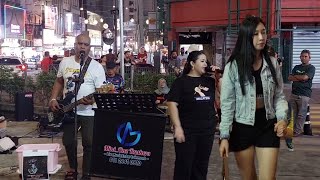 lagu ngopi maszeh artis dari indonesia di bukit bintang kuala lumpur malaysia