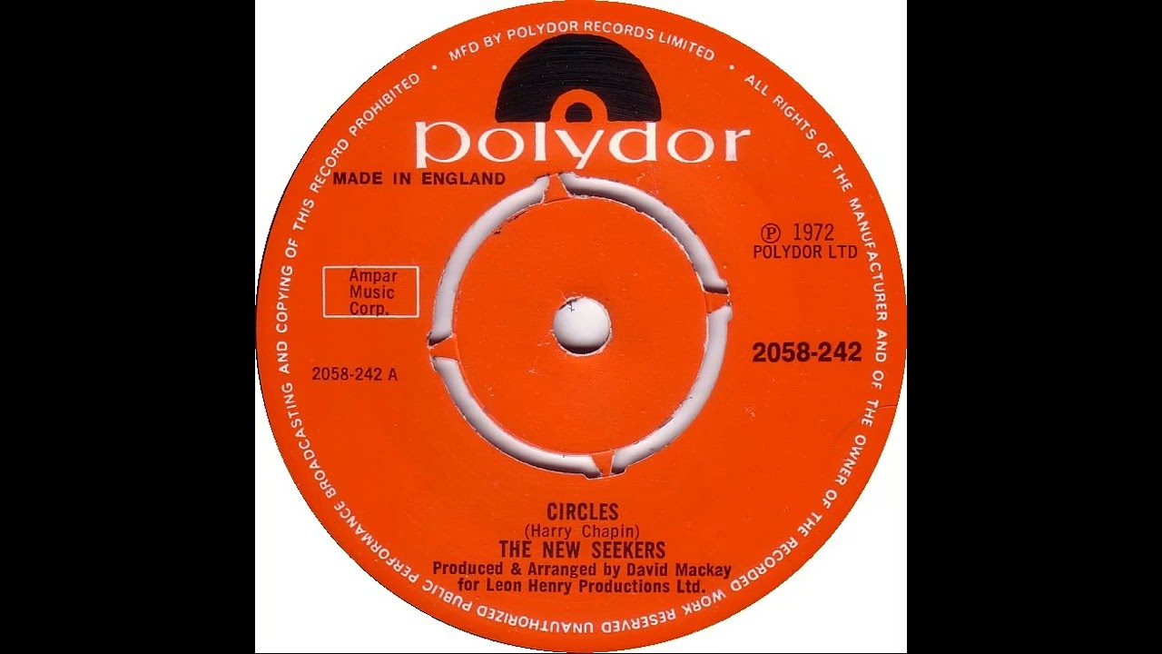 UK New Entry 1972 (119) The New Seekers - Circles