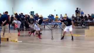 UC Davis Steel Bridge Team Construction Run NSSBC 2014