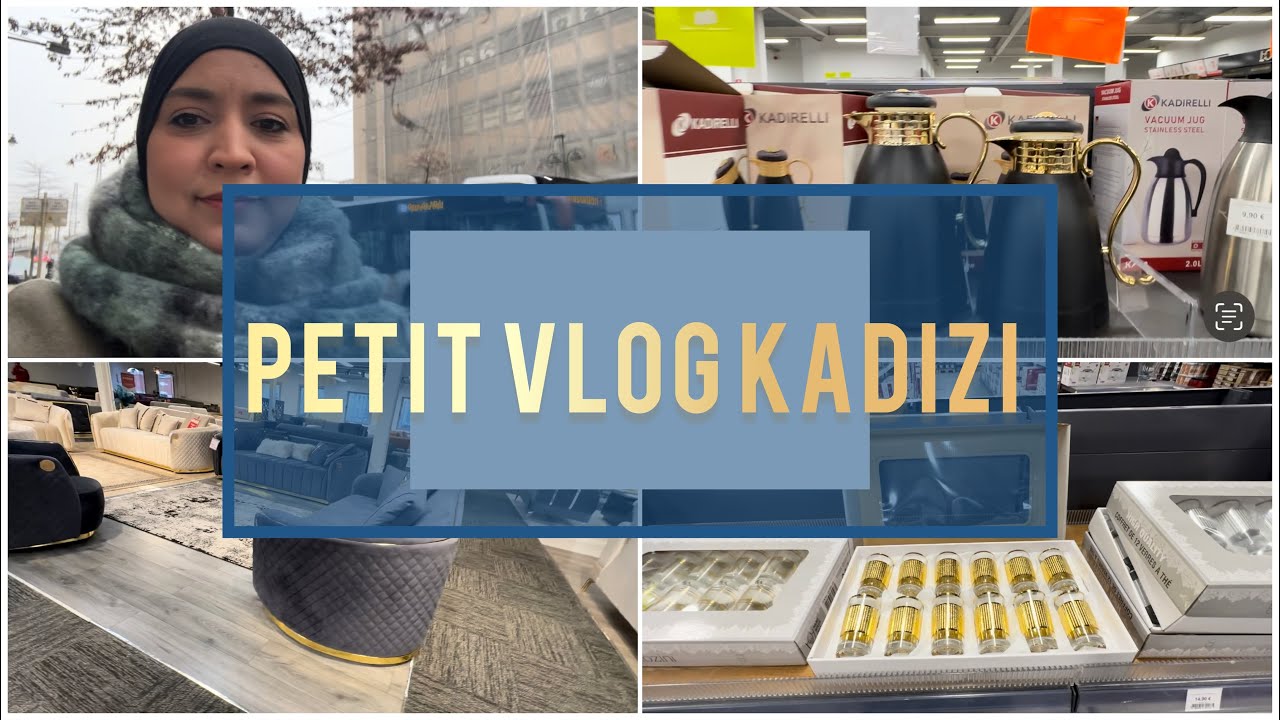 Vlog Kadizi ✨ #bruxelles #magasin #kadizi #vlog #2024