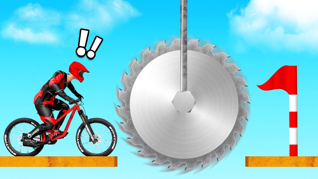 ONLY 1% of people complete this skill test in Descenders