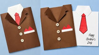 Happy Brothers Day Card Making। Easy And Beautiful Card For Brothers Day। Greeting Card Making
