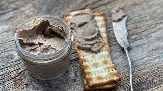 Chicken LIVER PÂTÉ (for people who don’t like liver!)