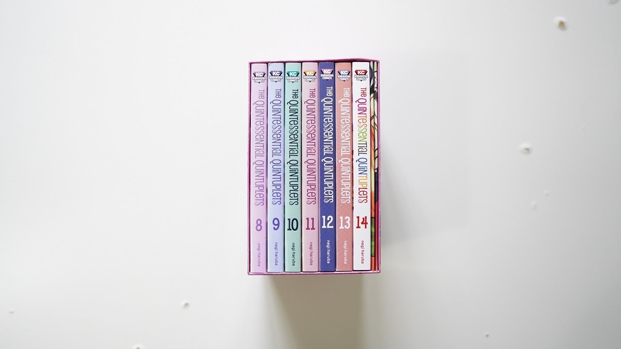 The Quintessential Quintuplets Part 2 Manga Box Set (The