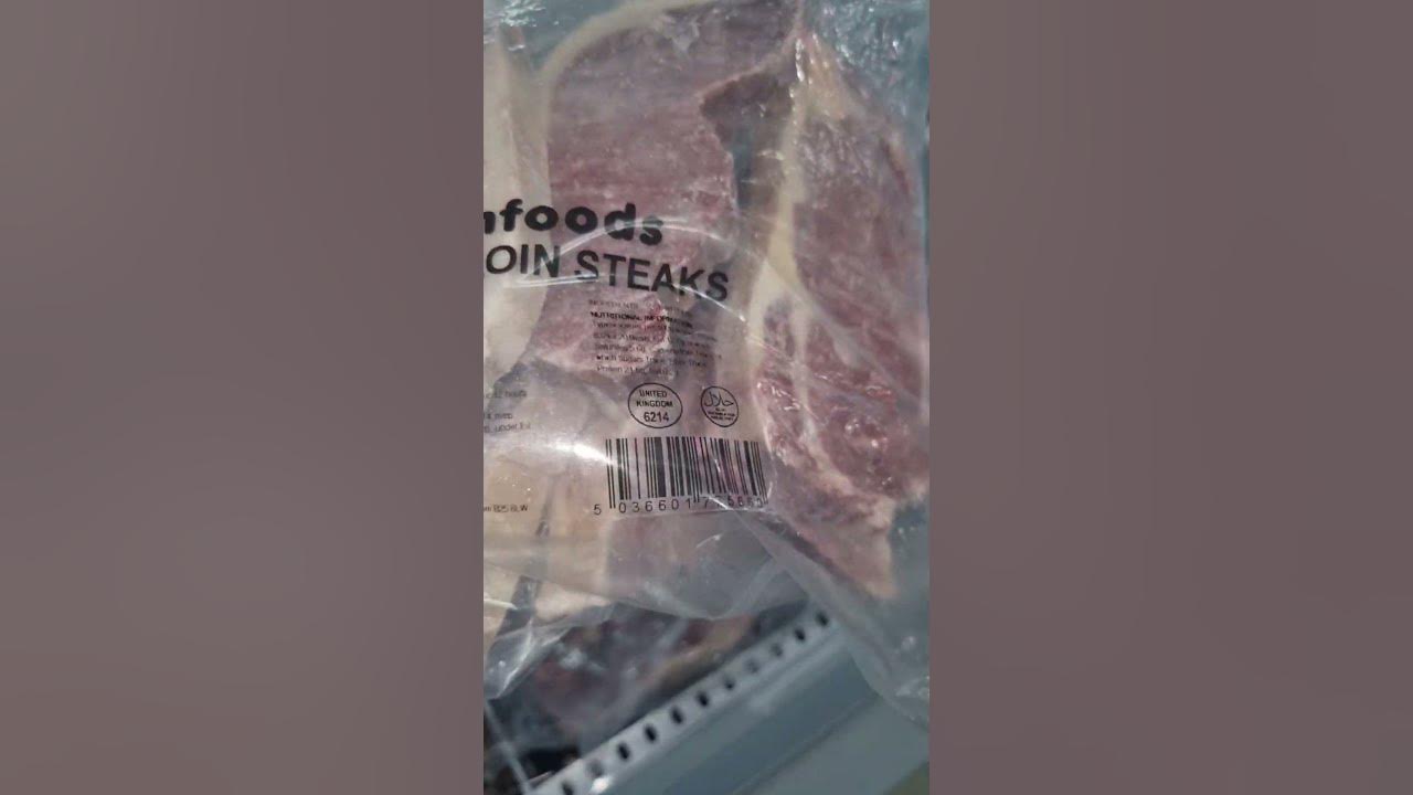 Halal Sirloin Steak In Farmfoods UK halal steak halalfood foodvlog halal-sirloin-steak-in-farmfoods-uk-halal-steak-halalfood-foodvlog