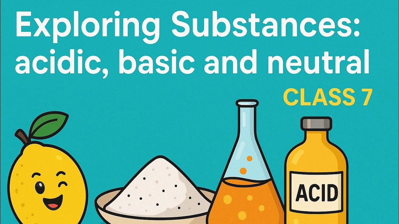 Class 7 NEW NCERT Chapter 2 Exploring Substances Acidic,Basic and ...