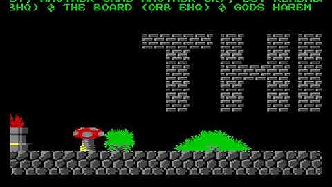 The Orb   Hybris mp4 HYPERSPIN AMIGA INTRO CRACKTRO DEMO COMMODORE NOT MINE VIDEOS