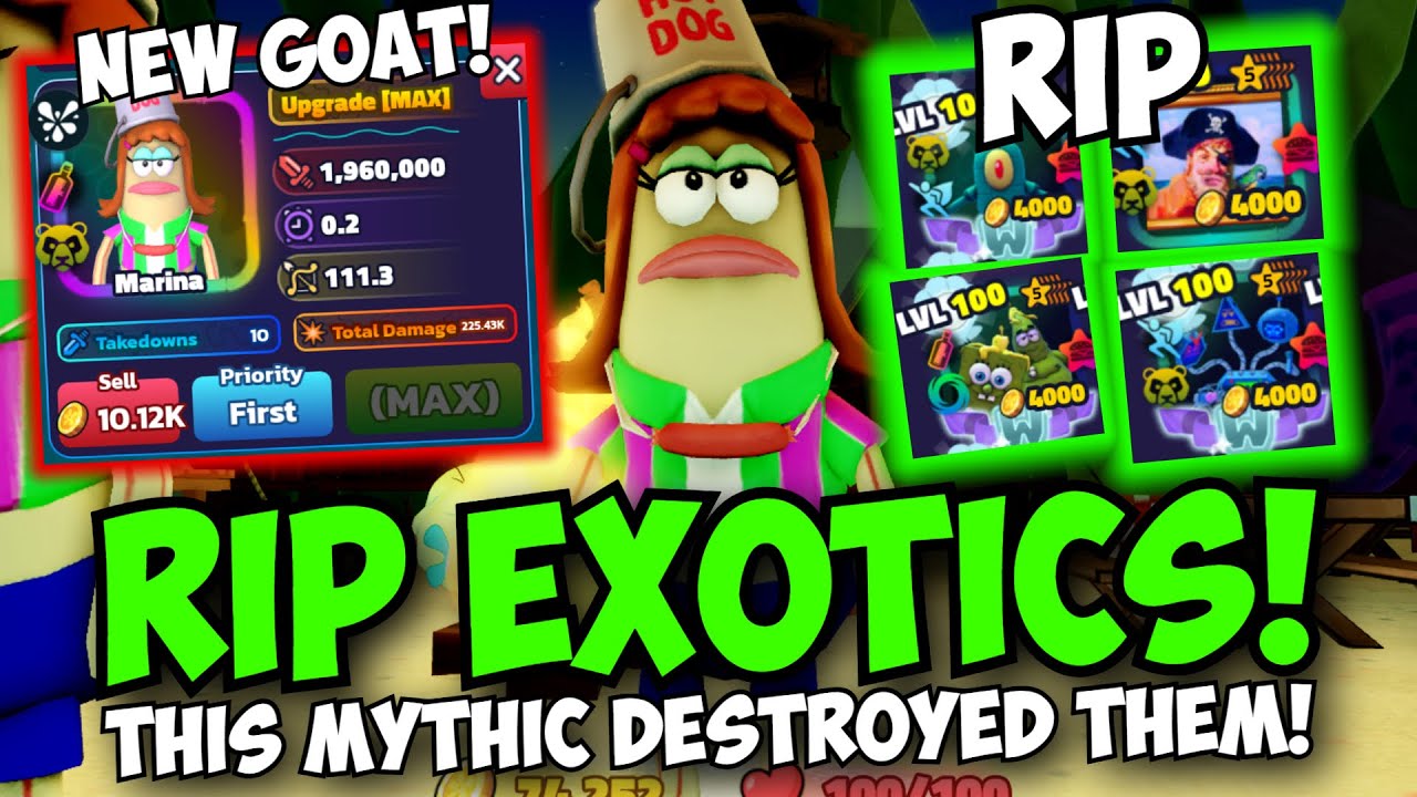 This Mythic MADE EXOTICS OBSOLETE! Marina is INSANELY OP...