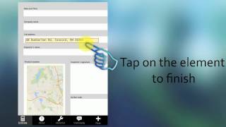 Mobile forms:How to capture GPS locations and maps screenshot 2
