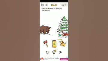 Save Santa Level 9 Solution - Brainout Challenges - Atishay Jain #Shorts