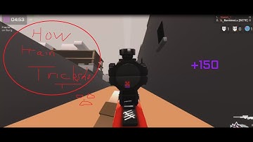 HOW TO TRAIN TRICKSHOT ON KRUNKER / krunker.io