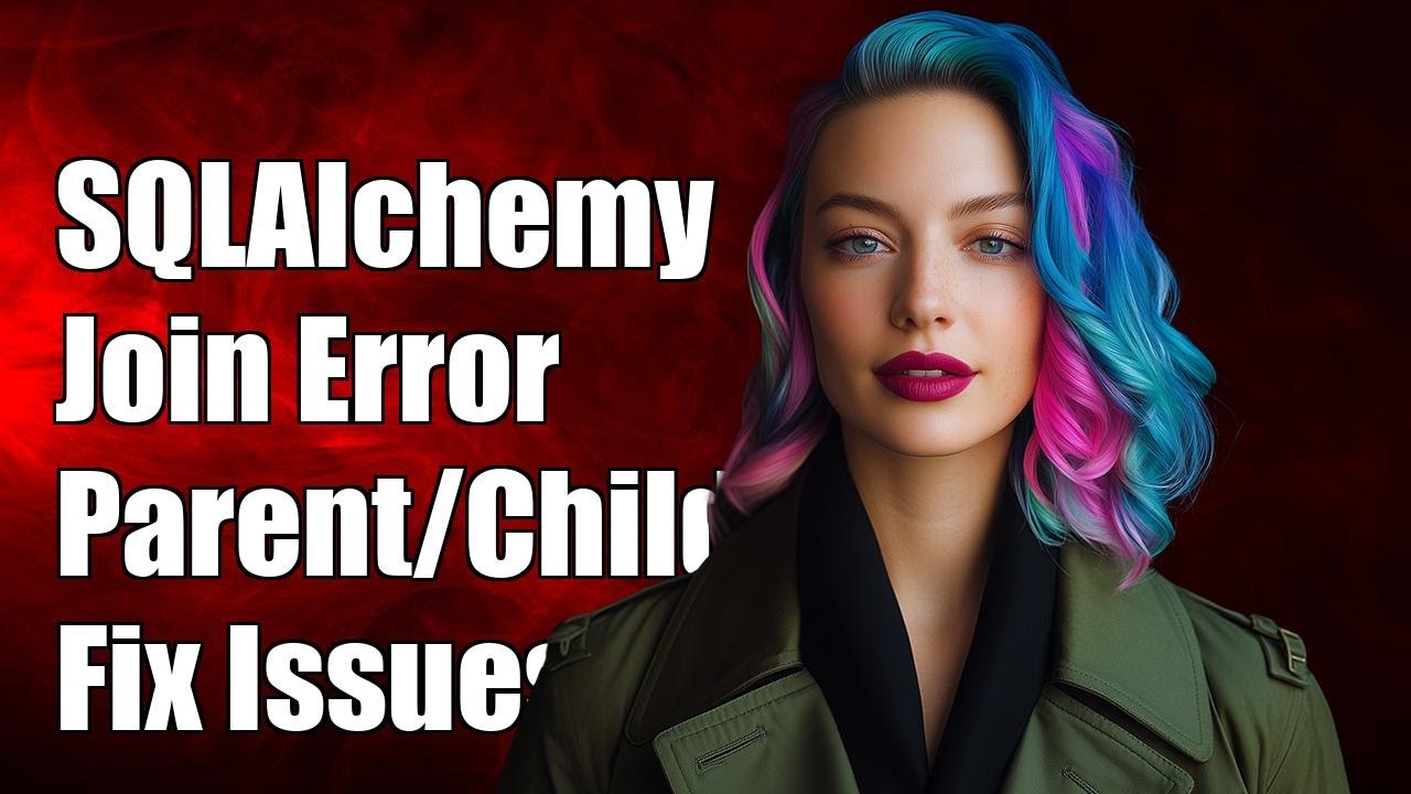 SQLAlchemy Join Condition Error: Resolving Parent/Child Table Issues ...