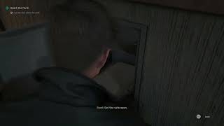 007 First Light Nicolas Webb”s office safe code