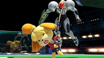 Super Smash Bros. Ultimate: Offline: Carls493 (Samus) Vs. aceman (Isabelle)