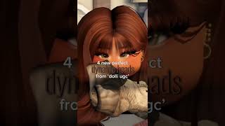 four new dynamic heads on roblox made by dolli ugc who loves these faces berrya