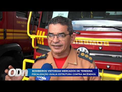 Bombeiros vistoriam mercados: Fiscalização avalia estrutura contra incêndios 15 04 2026