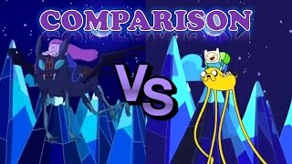 Adventure Time Intro Stakes Comparison HD