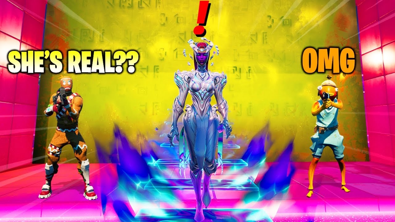 I Pretended to be the CUBE QUEEN in Fortnite
