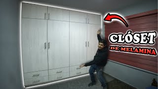 Closet de melamina  ECONÓMICO